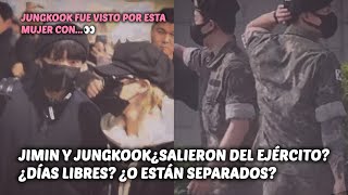 Jungkook y Jimin ¿salieron del ejercito ¿están separados ¡afirmaban a verlo visto con [upl. by Hahsia]