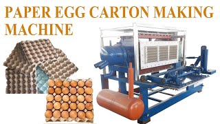 CostEffective Paper Egg Carton Manufacturing Machines egg eggtray recycle eggtraymachine [upl. by Teerpnam460]