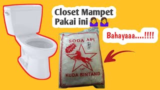 SODA API UNTUK WC MAMPET  LANCAR SEKETIKA  HEMAT BIAYA [upl. by Leighland]