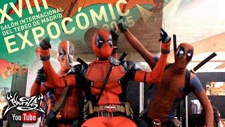 Deadpool VS Expocómic 2015 [upl. by Susanna]