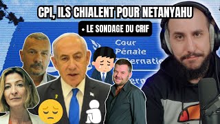 CPI ils CHIALENT pour NETANYAHU  Le sondage du CRIF [upl. by Atirabrab]