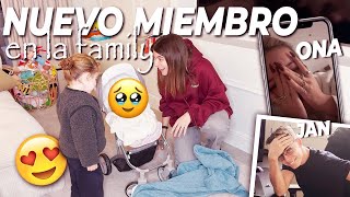 SOMOS UNO MÁS EN LA FAMILIA POR SORPRESA😱🥹 SU REACCIÓN BonbonReich [upl. by Simmie]