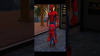 Spidey saves Chotu Spiderman from Gost of Skibdi Ironman spiderman ironman gta shortsvideo [upl. by Iror]