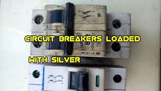 How to remove silver from relay contactcircuit breakers loaded with silver Silver Recovery [upl. by Adnahsal]