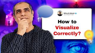 Visualization Technique to Manifest Anything  Mitesh Khatri  Law of Attraction [upl. by Skantze]