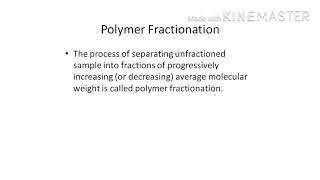 Gel permeation chromatography [upl. by Nnayr]