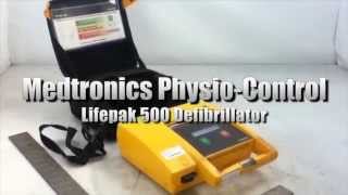 Medtronic PhysioControl Lifepak 500 Defibrillator on GovLiquidationcom [upl. by Belden]