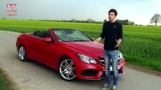 Mercedes EClass 2013 Cabriolet review  Auto Express [upl. by Devehcoy]