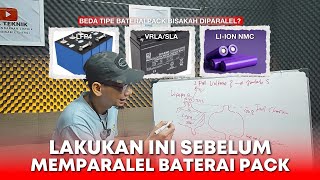 BAHAYA‼️MOTOR LISTRIK JANGAN ASAL PARALLEL BATERAI [upl. by Ner828]