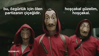 La Casa De Papel  Bella Ciao Türkçe Çeviri [upl. by Mudenihc]