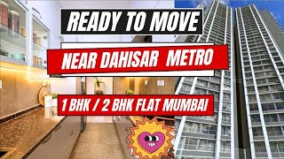 Ready To Move Flat In Dahisar Mumbai Close Metro Station  Affordable Price  Dynamix Avanya Dahisar [upl. by Enois]