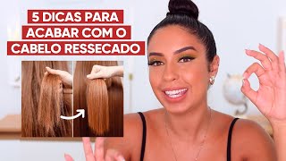 5 DICAS PRA RECUPERAR E ACABAR COM O CABELO RESSECADO  JULIANA LOUISE [upl. by Leiru294]