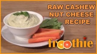 Cashew Cheese Recipe on Getting Into Raw Cooking with Zane  9900 [upl. by Ramsa]