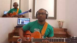 Breezin  George Benson  Cover  Jam  Gideon StHelen [upl. by Anertac]