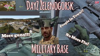 DayZ Zelenogorsk Military Base Guns Zombies Looting Other Players and more [upl. by Akli]