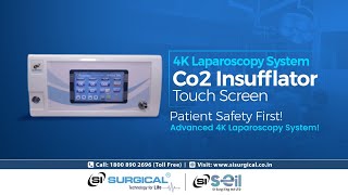 TOUCHSCREEN CO2 INSUFFLATOR [upl. by Atteuqihc]