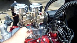 1950 Ford Flathead V8 8BA Mild Rebuild Running [upl. by Lyrem84]