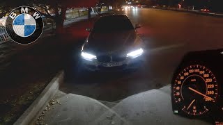 BMW 328i F30 Sulev Top Speed run4K POV [upl. by Gruber]