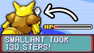 Pokemon Emerald but my Pokemon take damage EVERY STEP I TAKE [upl. by Llij945]