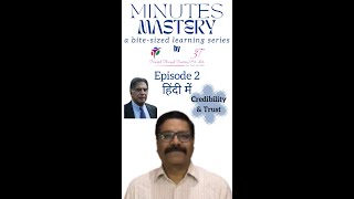 Minutes Mastery in Hindi a bitesized learning series  Vol 1 Ep 2 Admitting Flaws  Rajan Arora 3T [upl. by Esiom]