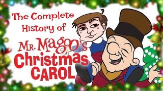 The Complete History of Mr Magoos Christmas Carol [upl. by Llekcor]