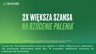 nicorette® wsparcie Twojej silnej woli Rzuć palenie już dziś [upl. by Ilarrold]