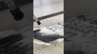 Deep Cleaning Rubber Floor Mats  ASMR Detailing [upl. by Yliah52]