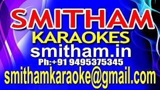 SUNDAREE NIN THUMBUKETTIYITTA CHURUL MUDIYIL KARAOKE [upl. by Sitoiyanap]