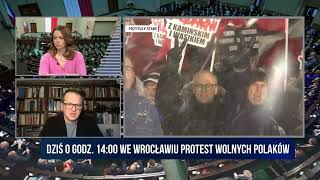 Dziś o godzinie 14 we Wrocławiu Protest Wolnych Polaków  J Życzkowski  Wydanie Specjalne [upl. by Zellner]