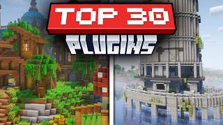 TOP 30 PLUGINS GRATIS para tu Servidor de Minecraft Recopilación [upl. by Armmat73]