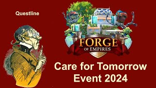 FoEhints Care for Tomorrow Event 2024 Questline in Forge of Empires [upl. by Osborne]