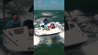 How to SINK your Boat at Haulover Inlet 13  Wavy Boats [upl. by Bocoj]