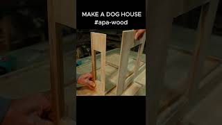 build the most beautiful wooden dog house on the planet woodworking [upl. by Aerdno]