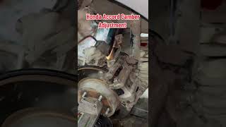 Honda Accord Camber Adjustment mechancial foryou viralshort repair viral tools [upl. by Bourque]