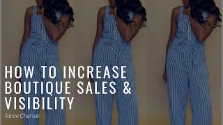 How to Increase Your Boutique Sales  Hosting PopUp Shops  Grow Your Following  Boutique Sales [upl. by Ynove]