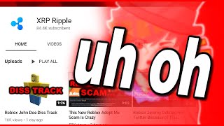 Scrimzox got HACKED Roblox YouTuber [upl. by Oznarol916]