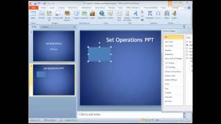 Shape Operations in PowerPoint 2010 [upl. by Brom435]