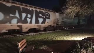 CPKC grain Train in Alice Texas Eastbound going to Houston Texas [upl. by Hpejsoj2]