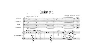 Giuseppe Martucci – Piano Quintet [upl. by Eelyram]