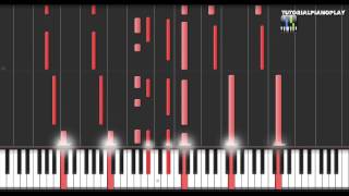 How to play  Antonino Spadaccino quotResta ancora un pòquot Tutorial Piano 60 Velocity [upl. by Gun]