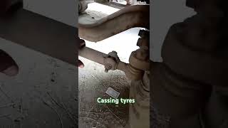 Cassing tyres Track CEATTyresIndia viralshorts [upl. by Esirrehc]