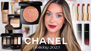 CHANEL HOLIDAY MAKEUP COLLECTION 2023 ✨ LES SYMBOLES DE CHANEL ✨ SUBLIMAGE LE CONCENTRE LUMIERE [upl. by Acinna]