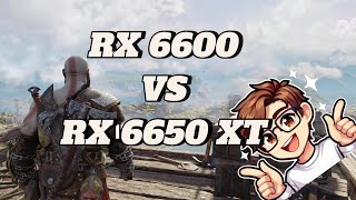 RX 6600 vs RX 6650 XT ¿Cuál es mejor Te lo cuento [upl. by Ntsud]