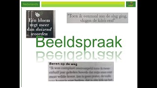 Beeldspraak 4 vormen [upl. by Dore]