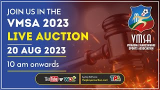 VMSA 2023 Auction  Nagpur  WDZ [upl. by Meeker]