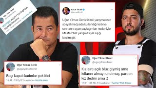 Masterchef Uğur tüm tweetleri KÜFÜRLÜ Uğur Deniz Yılmaz [upl. by Yelhs893]