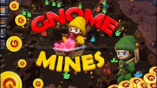 Gnome Mines  Tokens in der Miene farmen 💎⛏ NFT Game Deutsch [upl. by Annairol]