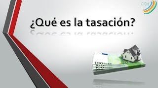 01Curso de Tasación Inmobiliaria Introducción a la Tasación [upl. by Rebna]