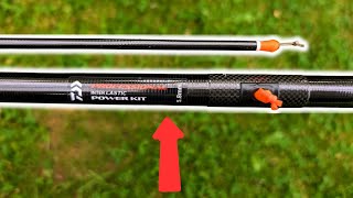 How do you elasticate a fishing pole top kit  Pole Fishing Tips For Beginners [upl. by Norvall]