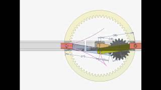 Dwell Slider Mechanism 1 [upl. by Vieva]